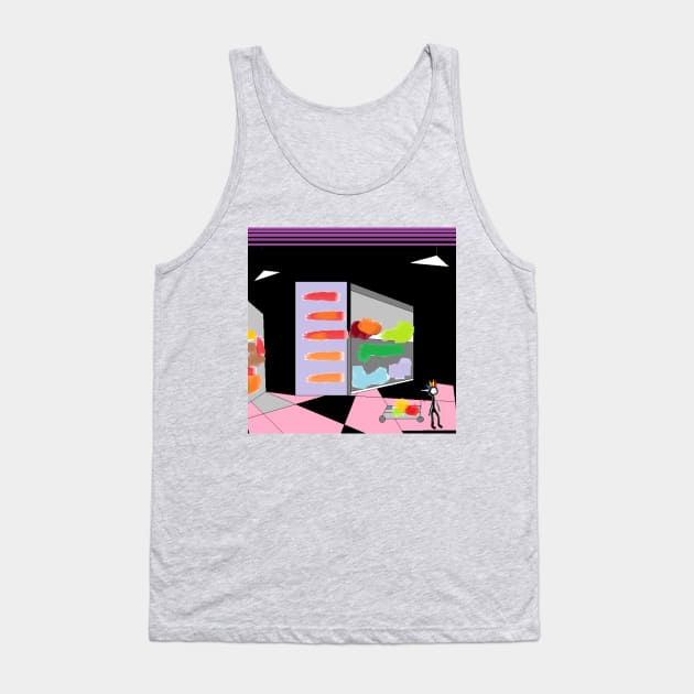 Lost in the Super Market Tank Top by seperlee